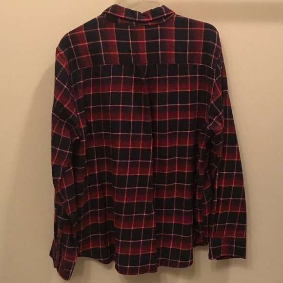 UNITED BY BLUE Men’s Red Fleece Button Down New - Picture 2 of 2